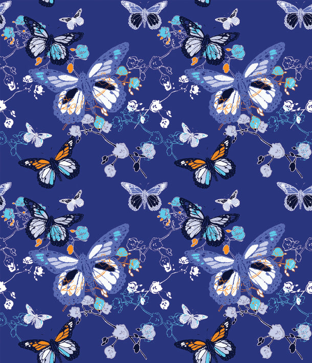 Blue Butterflies